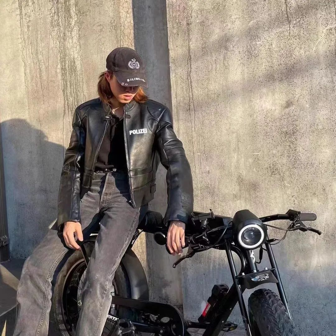Vetements Polizei Leather moto jacket ジャケット - メルカリ