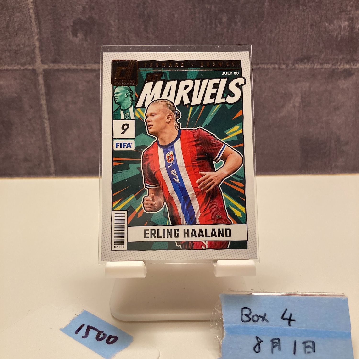 2024-25 Panini Donruss Erling Haaland Norway FIFA Marvels カード