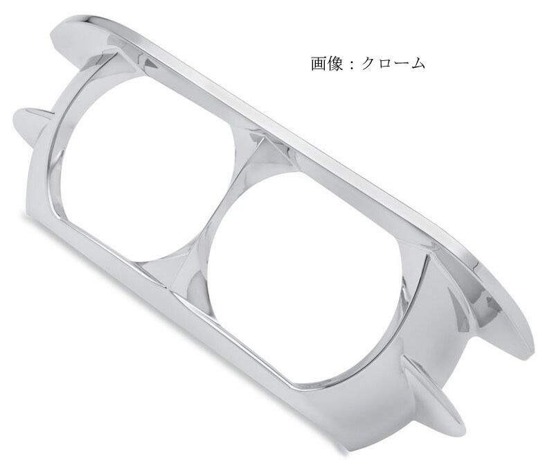 ロードグライド ヘッドランプトリム インダストリアルグレー DECORATOM_COM_BR