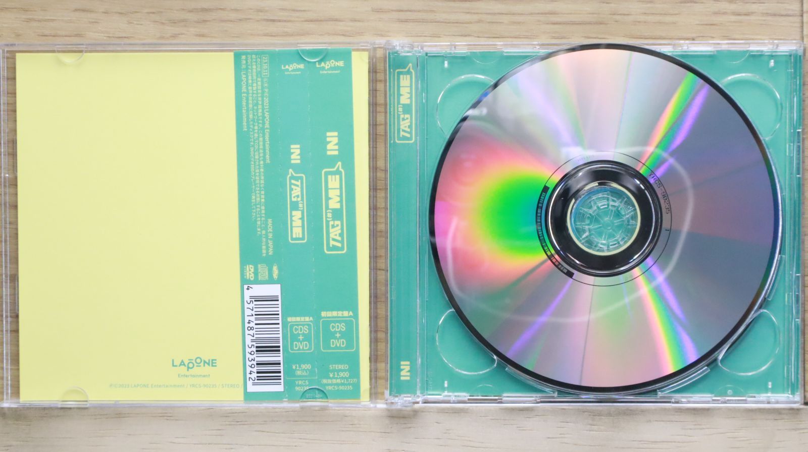 国内盤CD☆アイエヌアイ/INI□ TAG ME (初回限定盤A) - INI