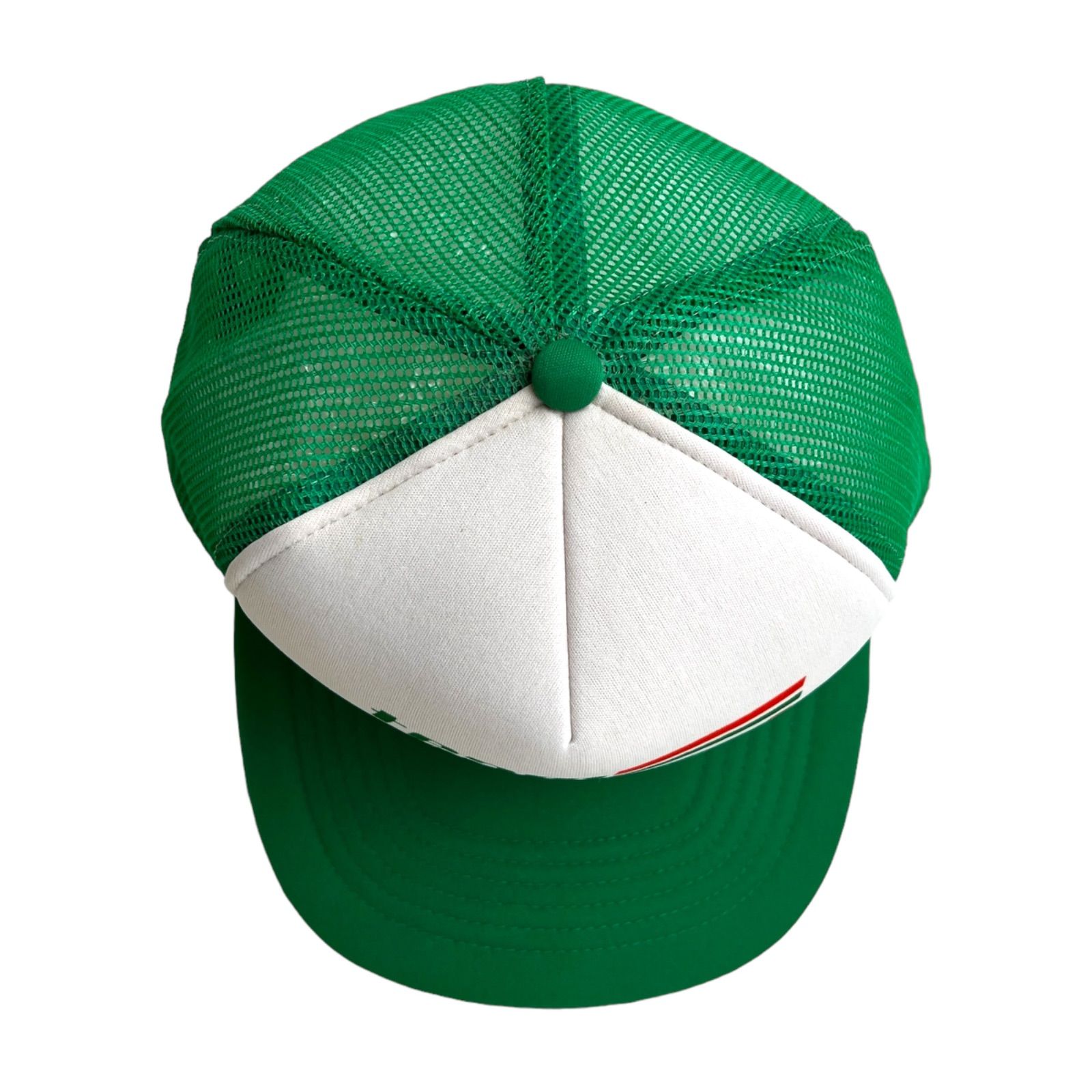 キャップ トラッカーキャップ K-BRAND グリーン 緑 白 - 帽子