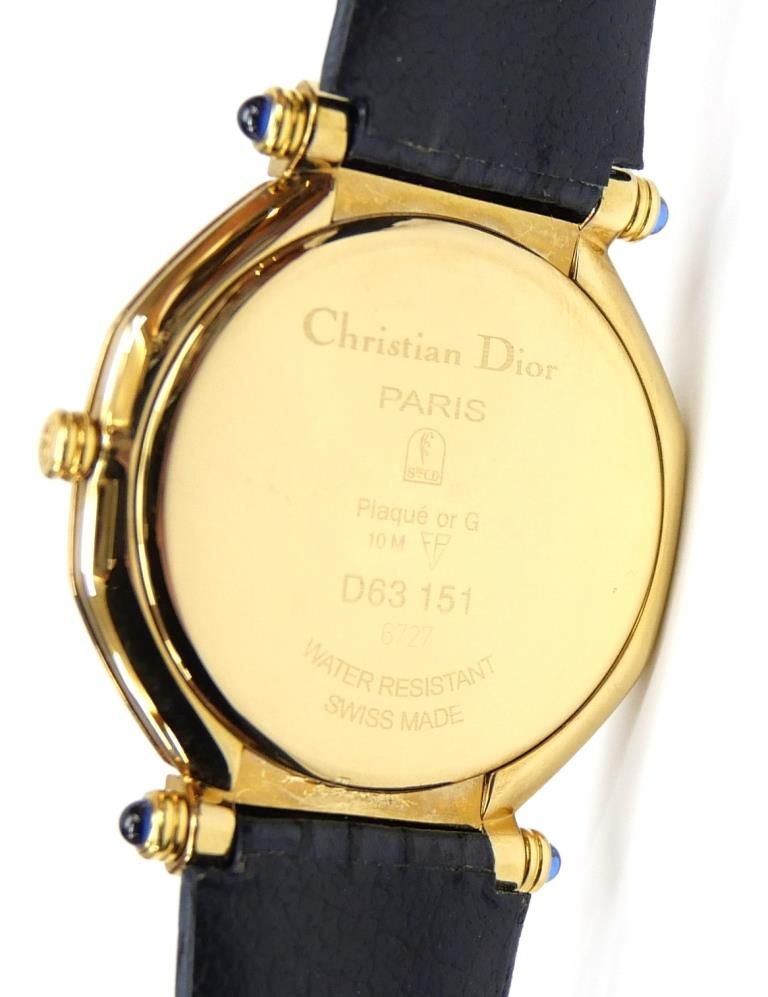 クリスチャン・ディオール Christian Dior クオーツ 腕時計 革