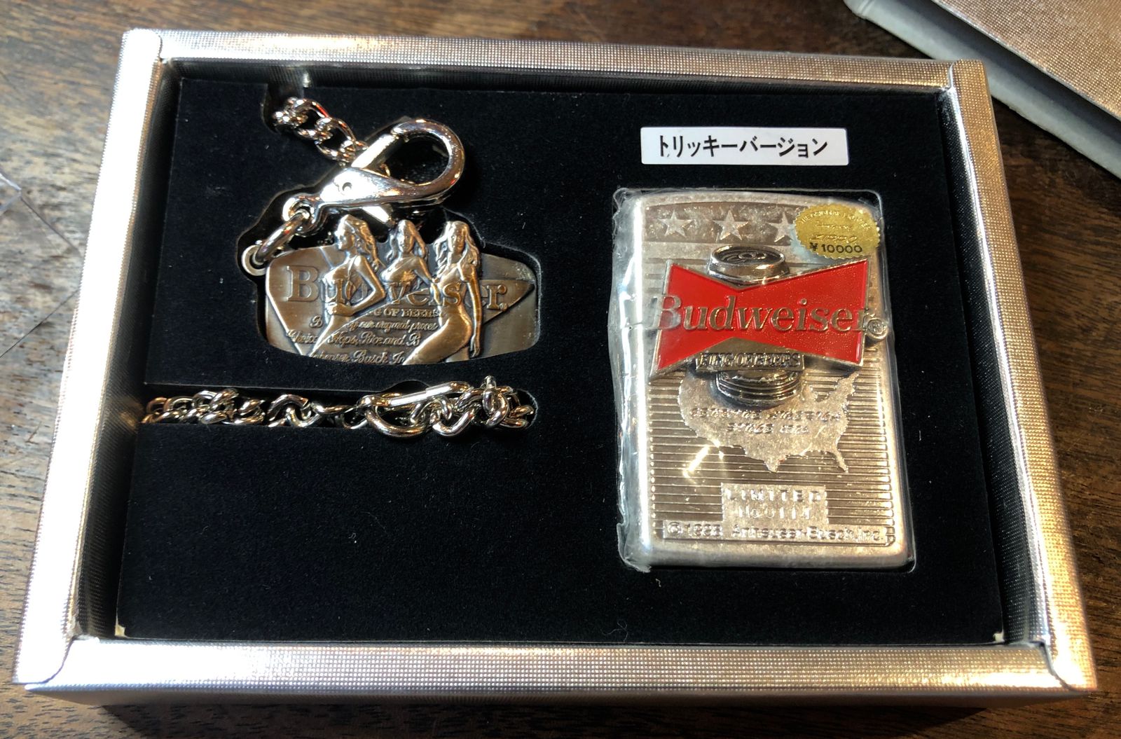 ♪Zippo Budweiser トリッキーバージョン limited edition No.0114 