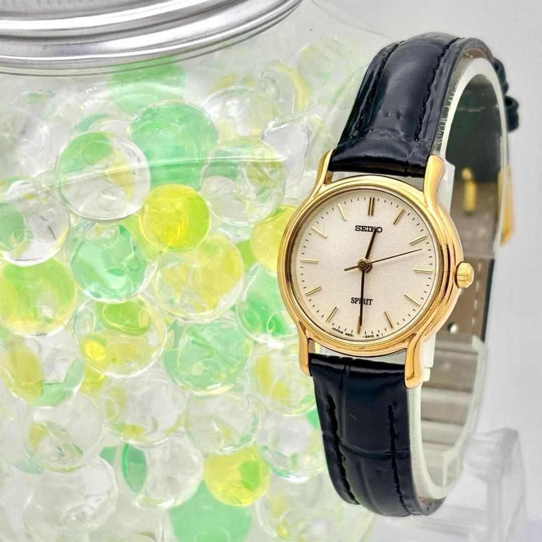 電池 SEIKO SPIRIT レディース 腕時計 ドレス ベルト