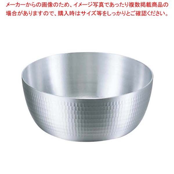 アルミ 打出 ヤットコ鍋 目盛付 30 cm