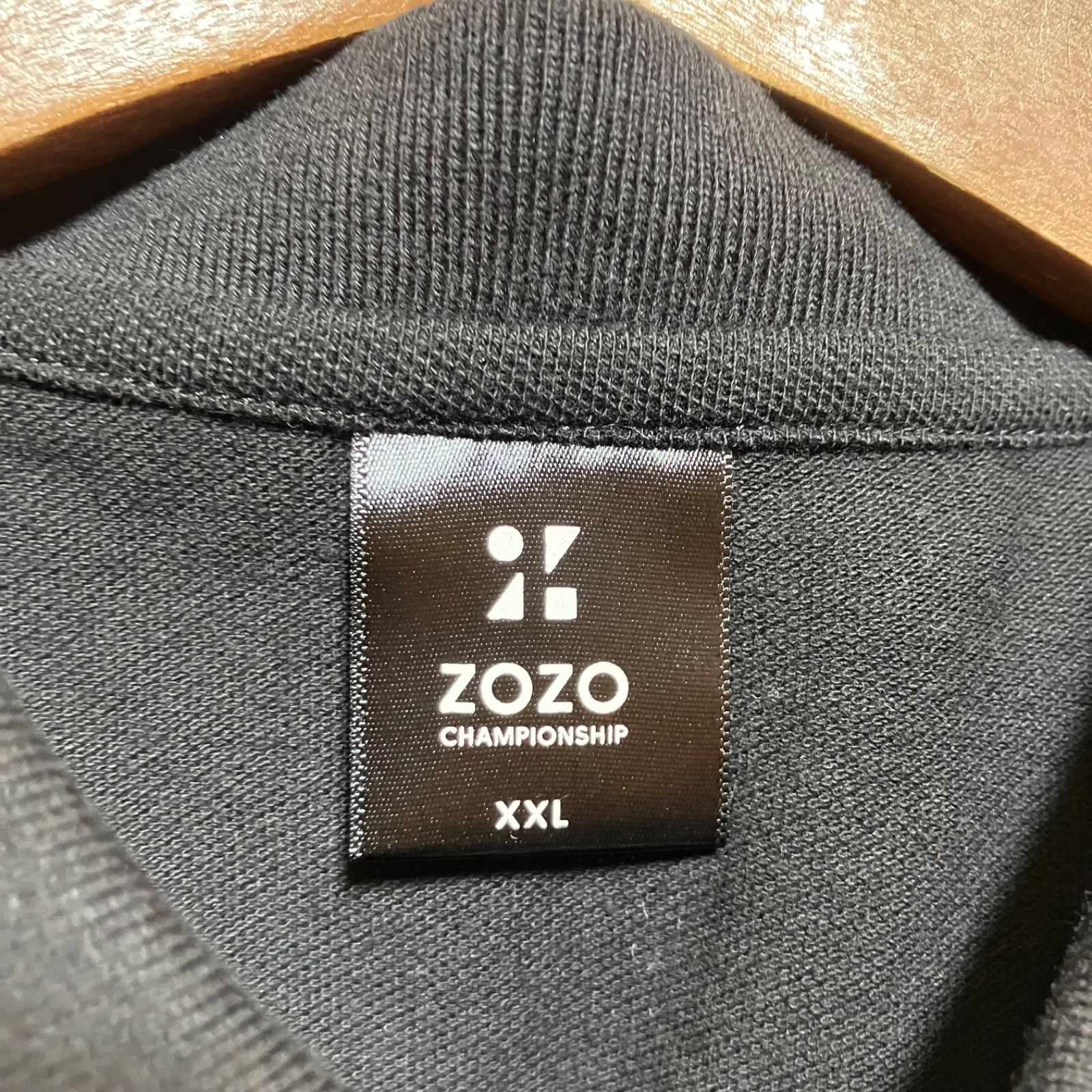 CLUBHAUS × ZOZO CHAMPIONSHIP ポロシャツ 黒 ZOZO - 【希少品】ZOZOチャンピオンシップ ポロシャツの通販 by
