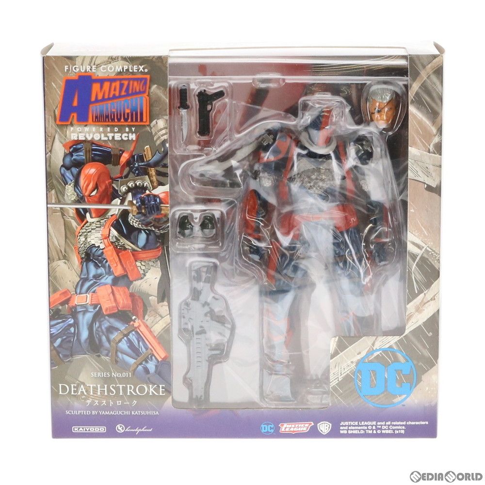 フィギュアコンプレックス アメイジングヤマグチ No.011 DEATHSTROKE(デスストローク) DCコミックス 完成品 可動フィギュア 海洋堂/ケンエレファント Amazon.com: Kaiyodo Figure Complex Amazing Yamaguchi No. 011