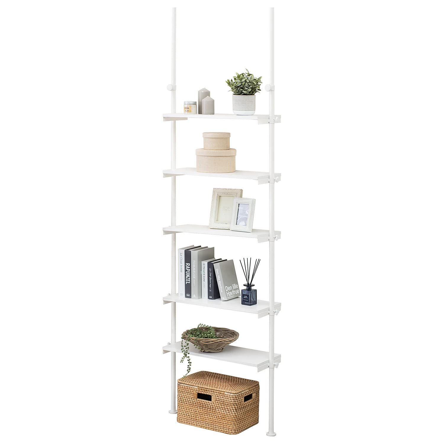 幅120cm オープンラック ラグナー 3段 収納 棚 メラミン