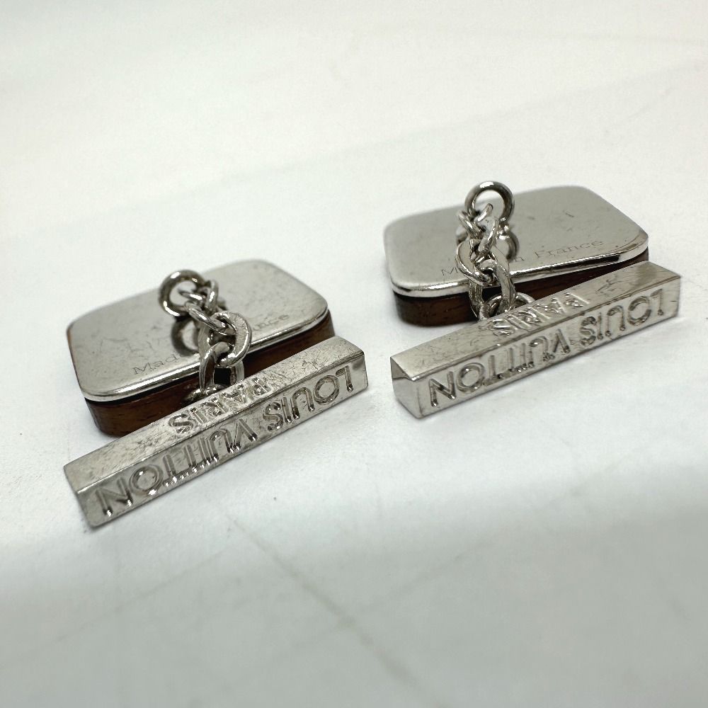 ルイ ヴィトン LOUIS VUITTON LVロゴ カフス. ルイヴィトン LOUIS VUITTON LVロゴ アクセサリー カフス ウッド ブラウン