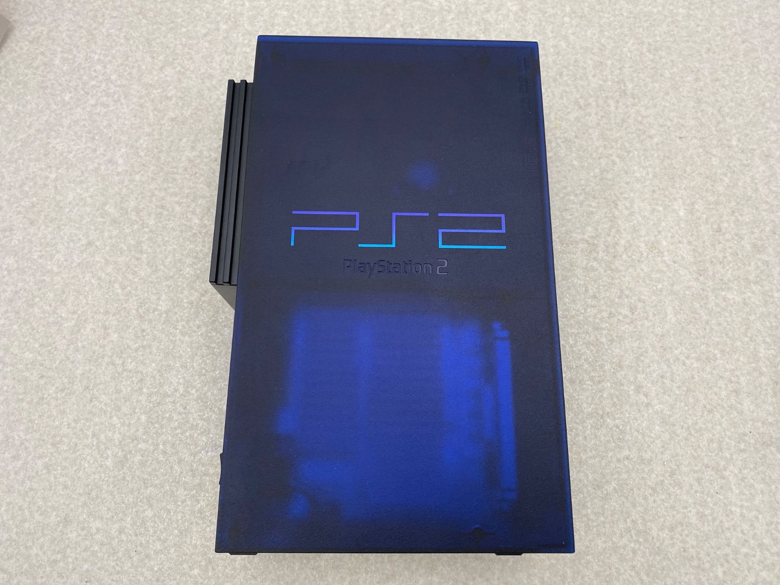 PlayStation 2 ミッドナイトブルー BB Pack SCPH-50000MB NH 動作品 UP786_INFO