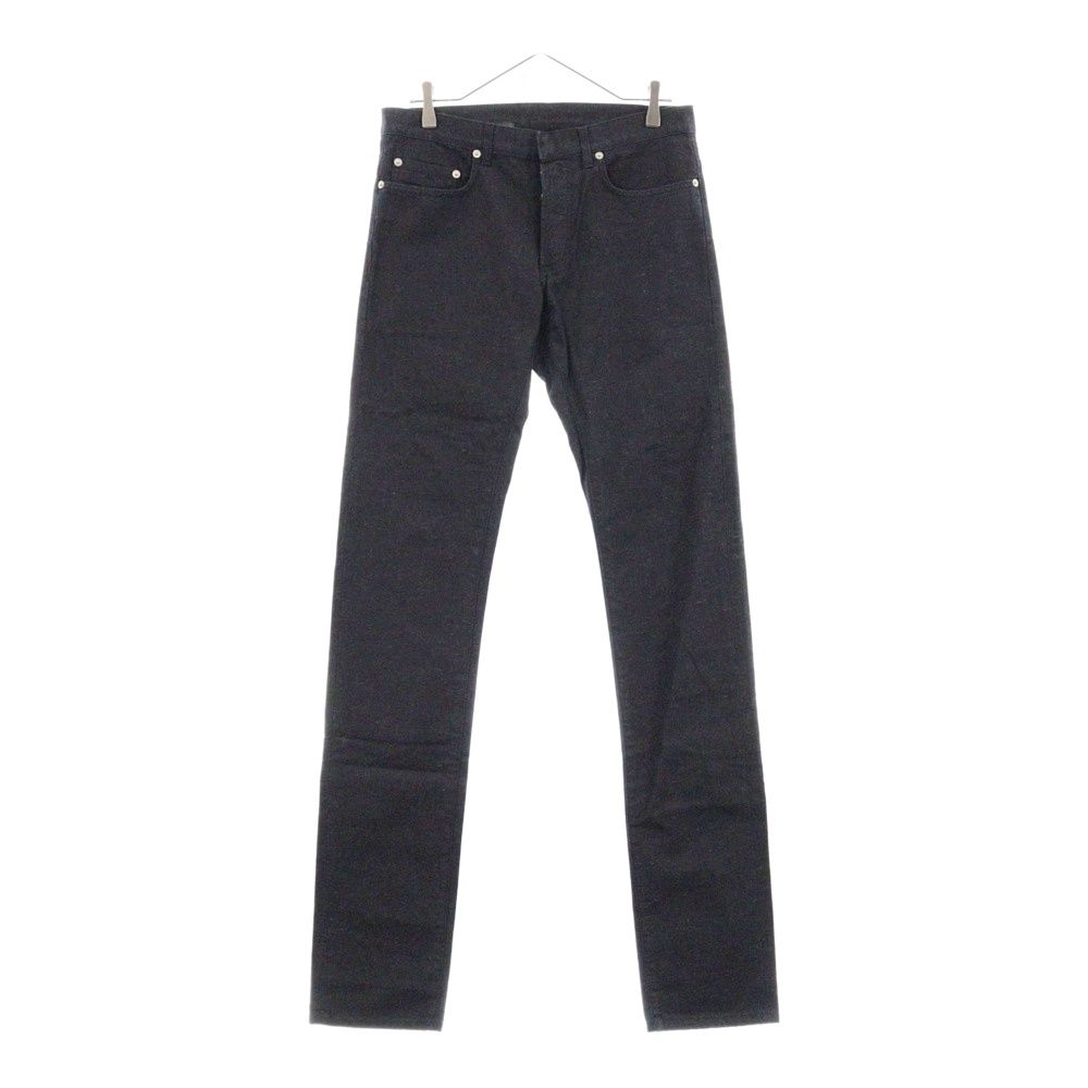 Dior HOMME (ディオールオム) ボタンフライ スキニーデニムパンツ インディゴ 003D000TX073
