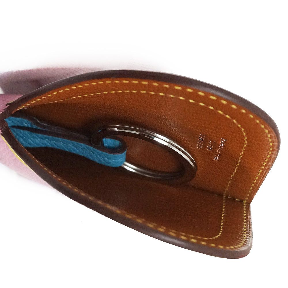 エルメス 未使用同様 ジンジャーマン チャーム 超希少 ネイビー