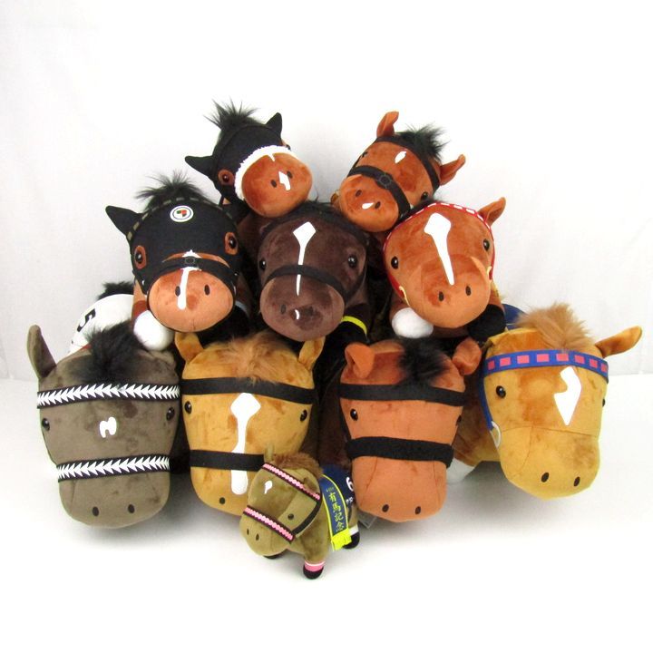 競馬 馬 ぬいぐるみ まとめ売り 馬ぬいぐるみS ユキチャン/第44