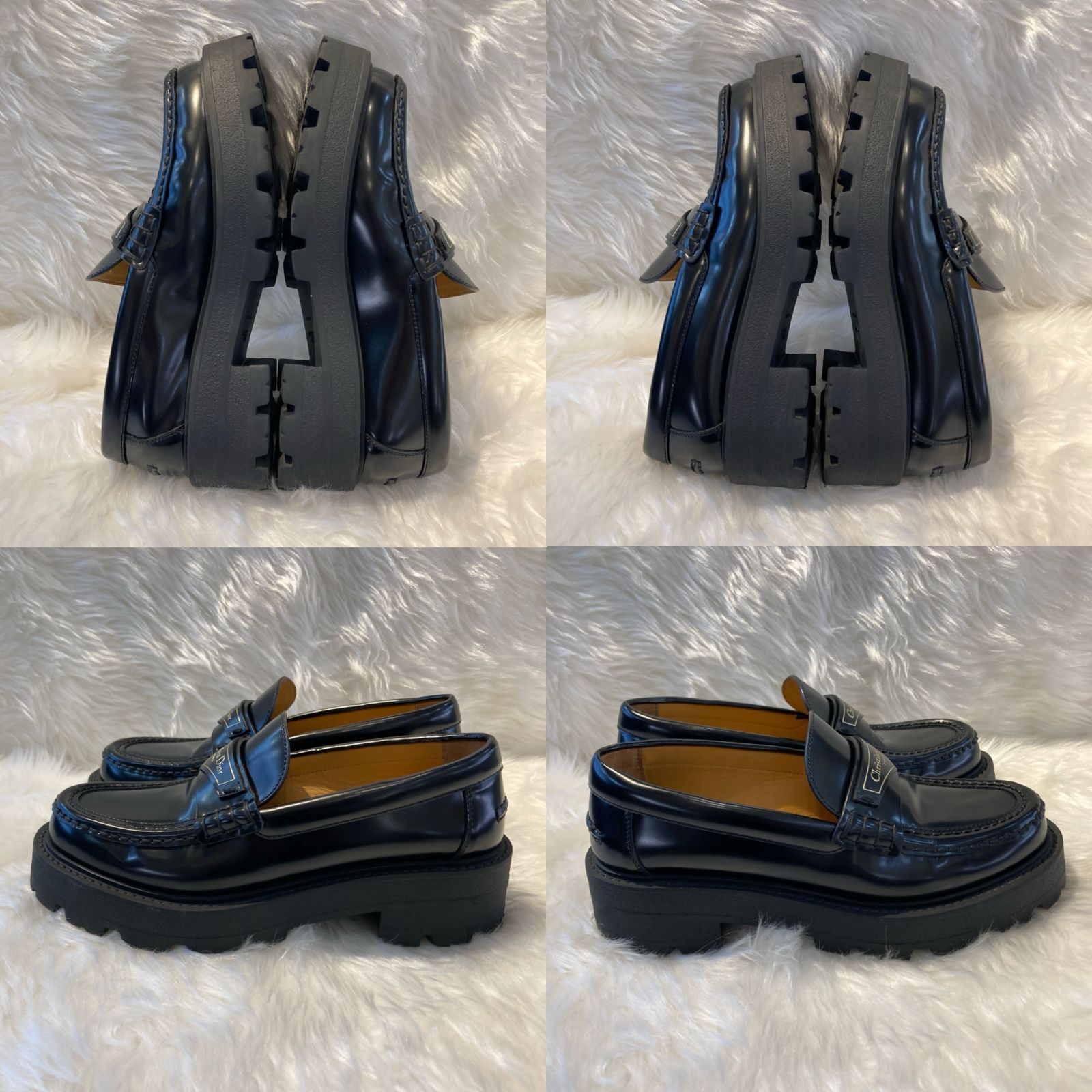 DIOR ✨美品✨ Dior Boy プラットフォーム ローファー ブラック