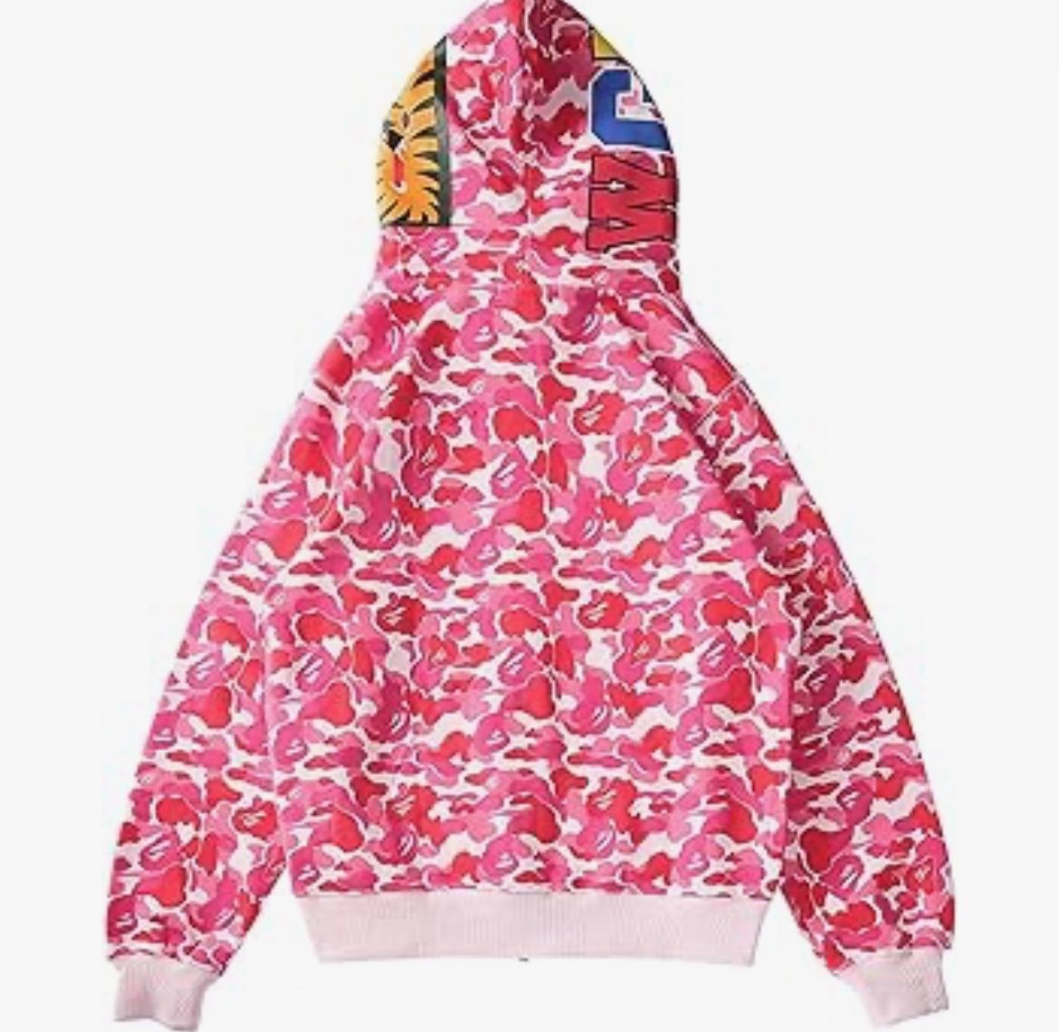 M〜3XL】 A BATHING APE シャークパーカー BAPE エイプ ベイプ ABC CAMO SHARK FULL ZIP HOODIE  シャーク フルジップ パーカー ベイビーマイロ トレーナー スウェット トップス 【ピンクCAMO】 - メルカリ