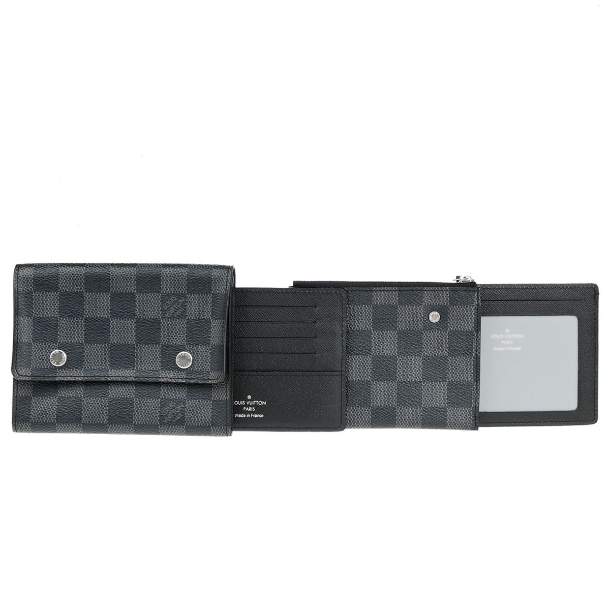 LOUIS VUITTON ルイヴィトン 財布 ダミエ モデュラブル コンパクト財布 N63083 76KA442