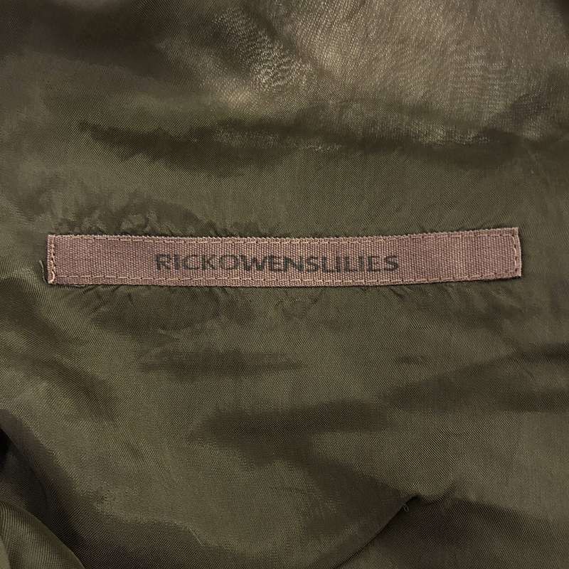 Rick Owens Lilies / リックオウエンスリリーズ | DARK DUST ドレープカーディガン | 40 | ブラウン | レディース Rick Owens Lilies / リックオウエンスリリーズ | DARK DUST