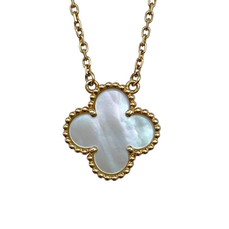 ヴァンクリーフ&アーペル Van Cleef - Arpels ヴィンテージアルハンブラネックレス ゴールド Au750 ジュエリー