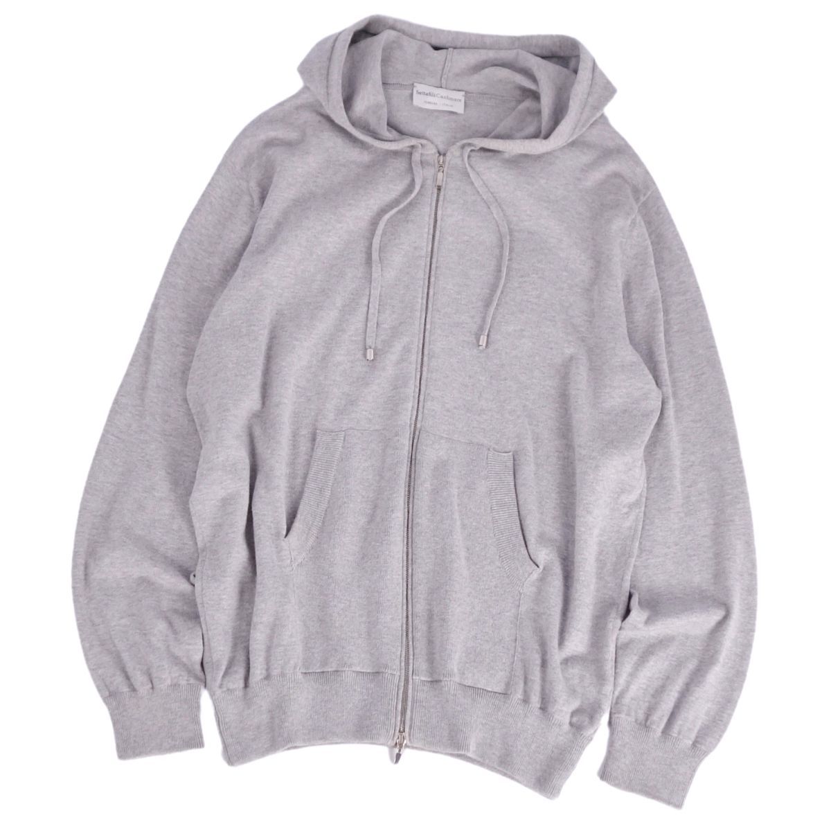 美品 セッテフィーリカシミア Settefili Cashmere パーカー フ