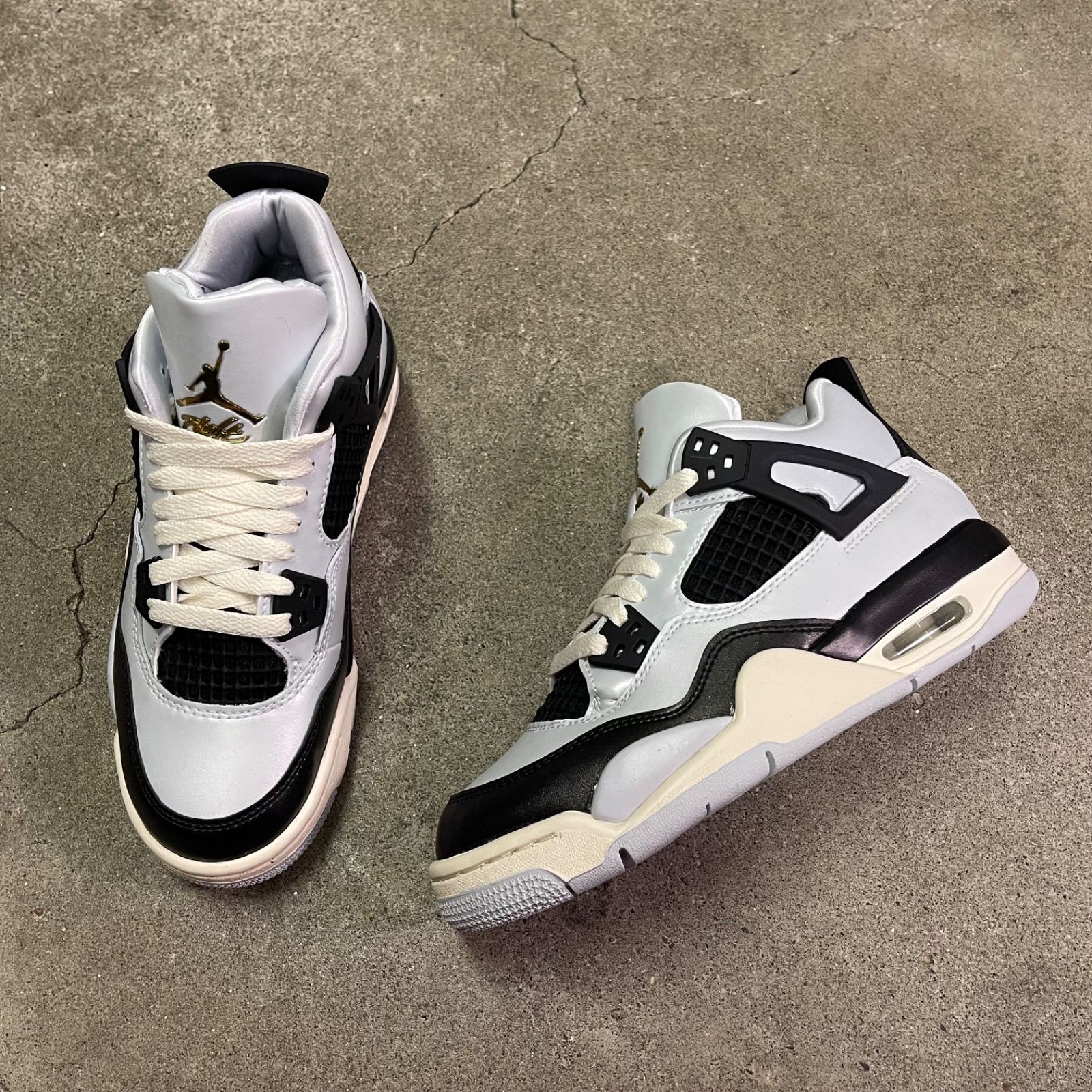 Nike GS Air Jordan 4 Retro Pure Platinum ナイキ GS エアジョーダン4 レトロ ピュアプラチナム FZ8585-070 23㎝