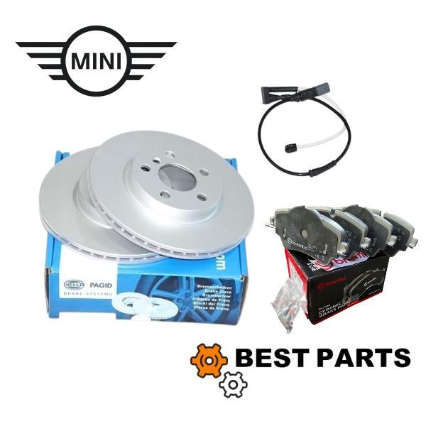 BMW MINI フロントブレーキローター パッド センサー セット F54 34116866297 PAGID PD1218267S 34106874034 brembo 34356865613