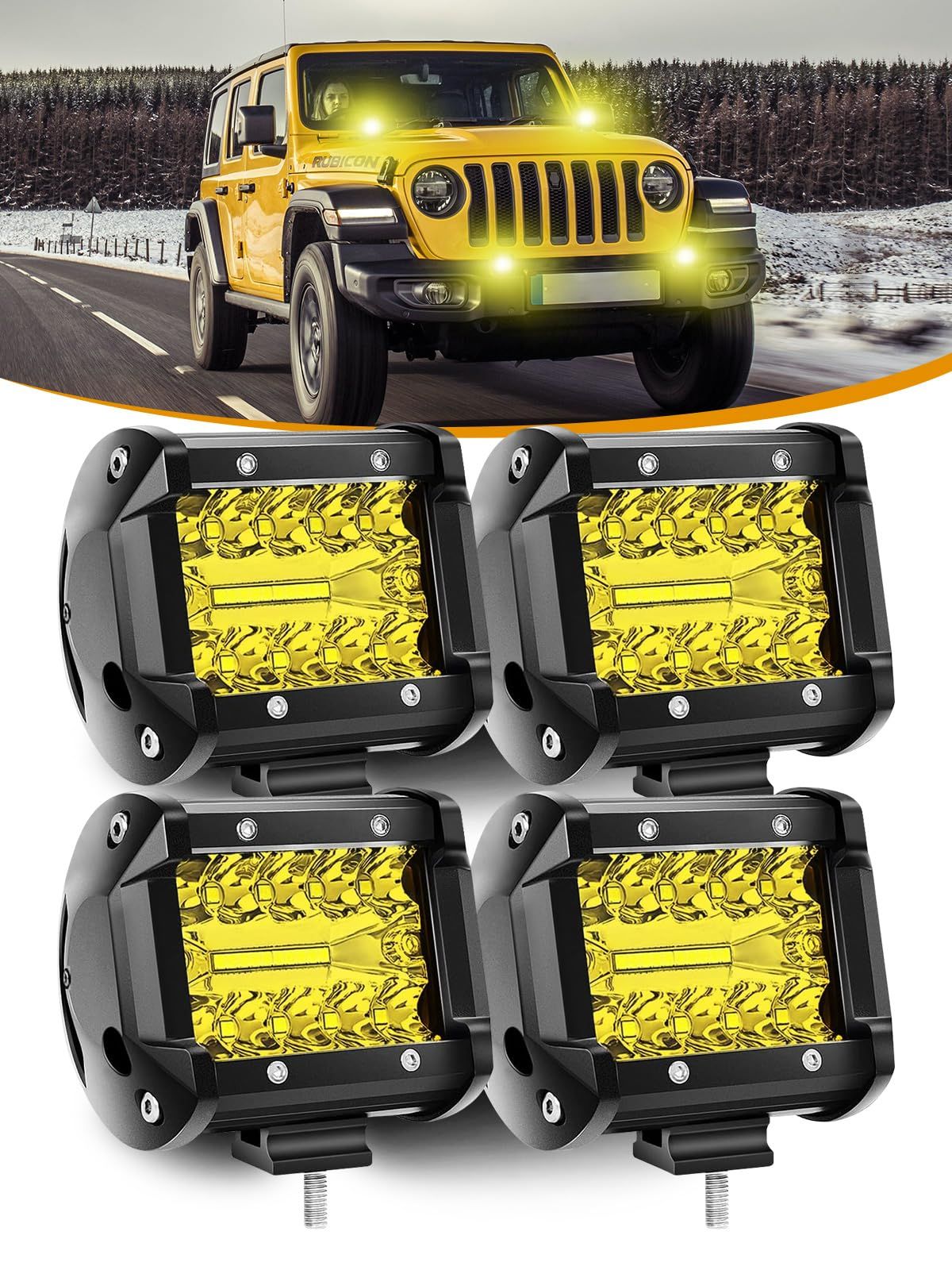 LEDライトバー ジムニー ワークライト 作業灯 汎用フォグランプ　LEDバー LED ライトバー ジムニー ワークライト 作業灯 汎用フォグランプ LED