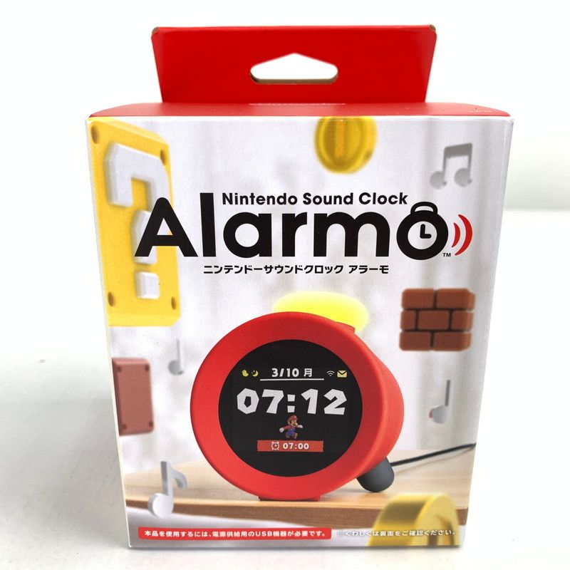 ニンテンドーサウンドクロック Alarmo アラーモ 目覚まし時計 CLO-S-RAAAA Nintendo Switch スイッチ 周辺機器 024-250510-vt-95-fuz