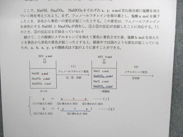 UJ01-094 駿台 化学H Part1/2 テキスト通年セット 2022 計4冊 70 M0D