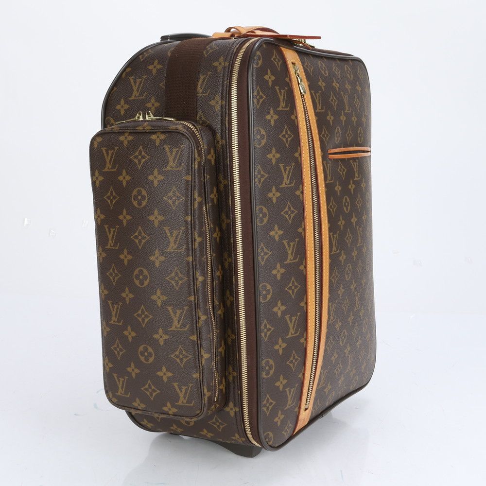 美品 ルイヴィトン モノグラム トロリー 50 ボスフォール M23259