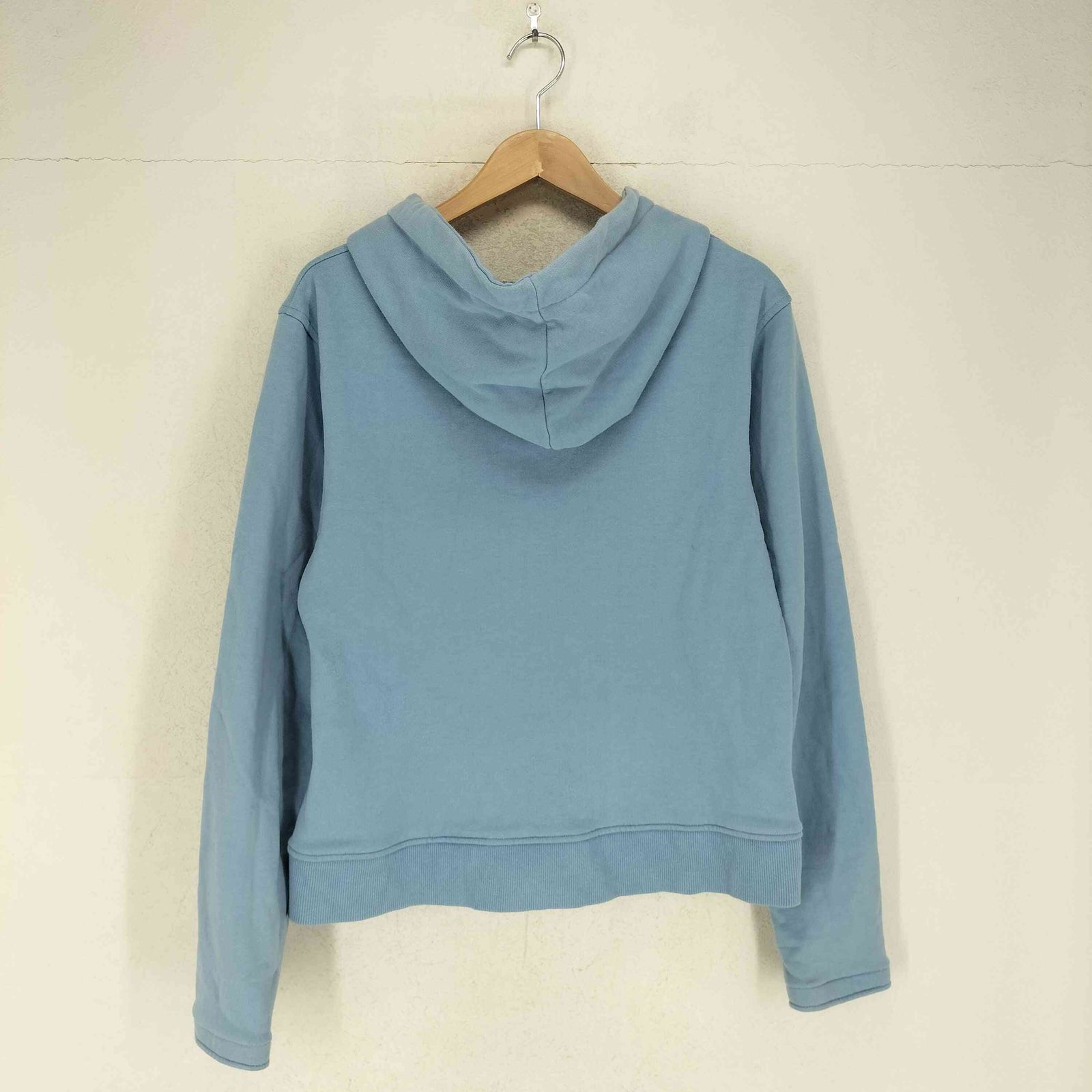 ユーズドフルギ 古着 DINOWORKS PARIS ストーン装飾 ジップフーディー domestic レディース