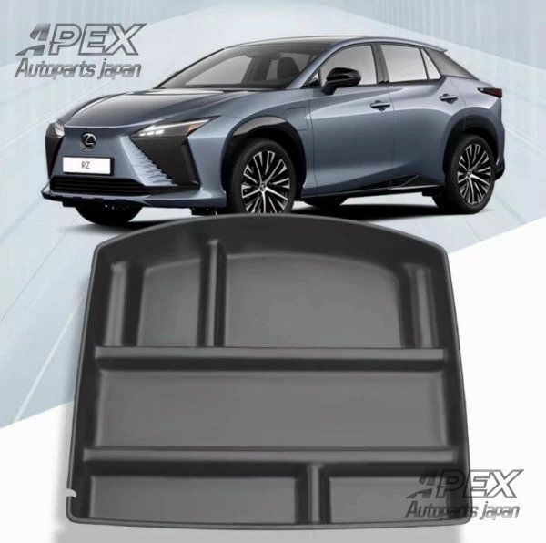 レクサス RZ450e 2025- リア テールゲート トランク 荷物 ラゲッジ 収納 ラック 棚 テーブル ブラック