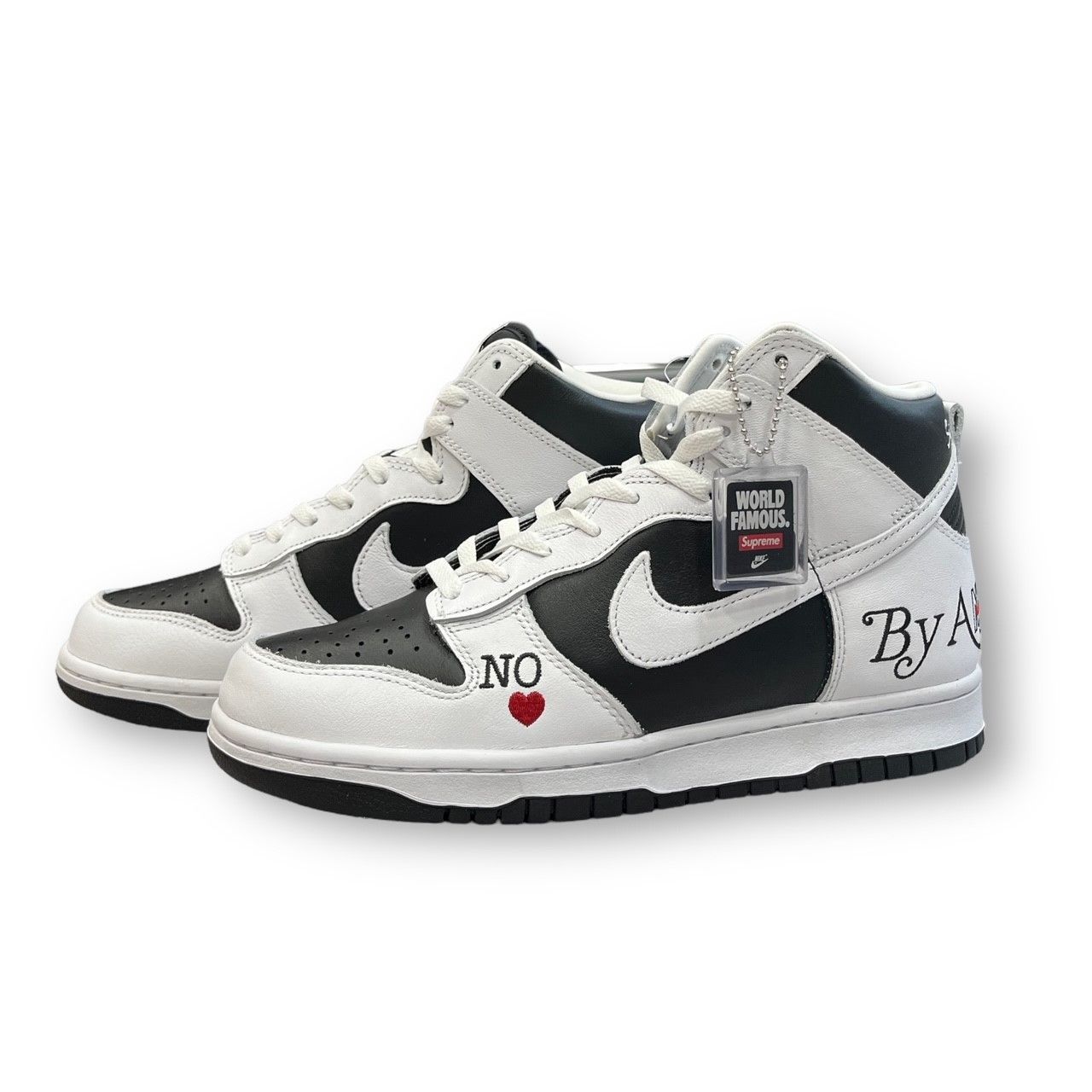 未使用 国内正規 Supreme × Nike SB Dunk High By Any Means White 