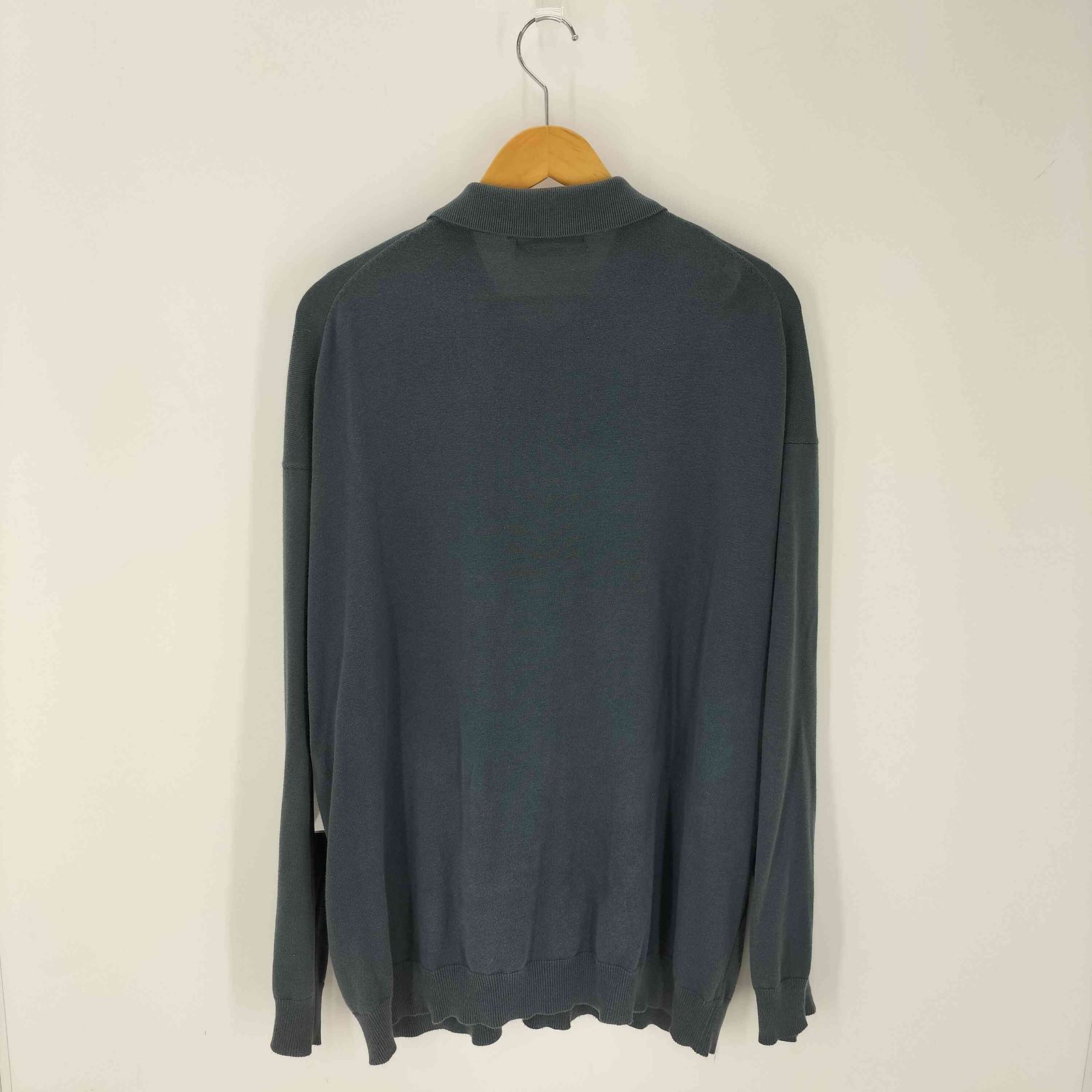 グラフペーパー Graphpaper Suvin Oversized L/S Polo メンズ FREE