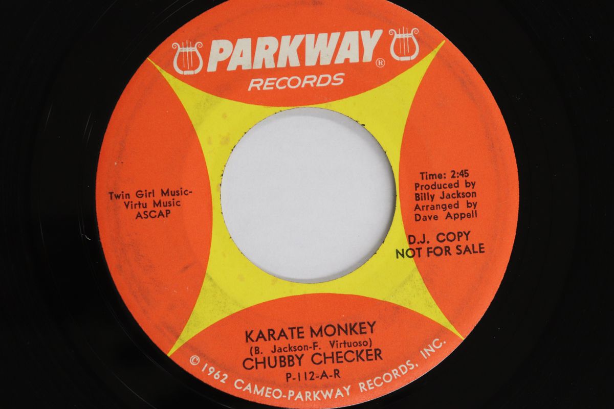 米7” Chubby Checker Karate Monkey / Her Heart P112PROMO PARKWAY プロモ /00080 米7” Chubby Checker Karate Monkey / Her Heart P112PROMO