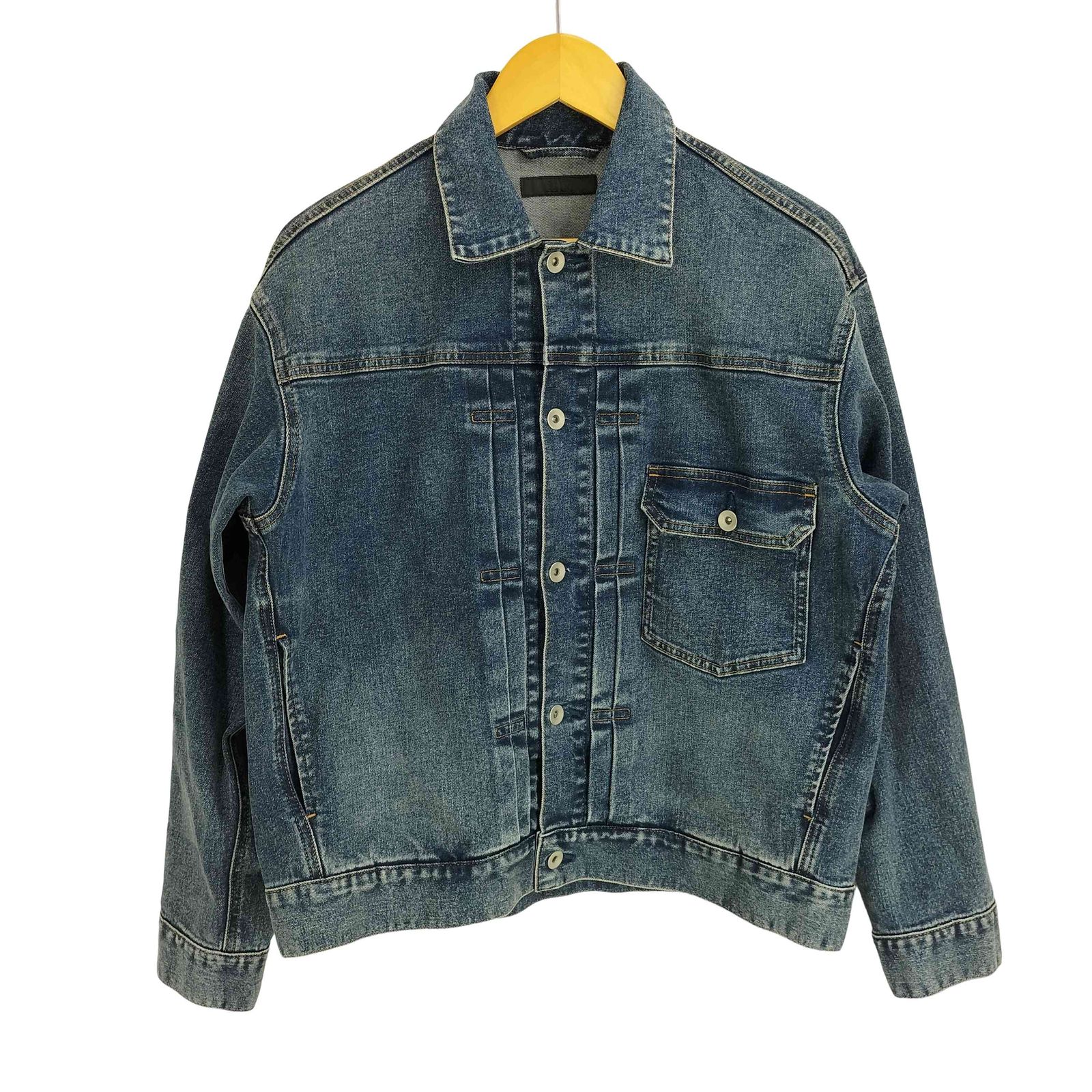ユニクロ UNIQLO 1st デニムジャケット メンズ JPN：M - メルカリ