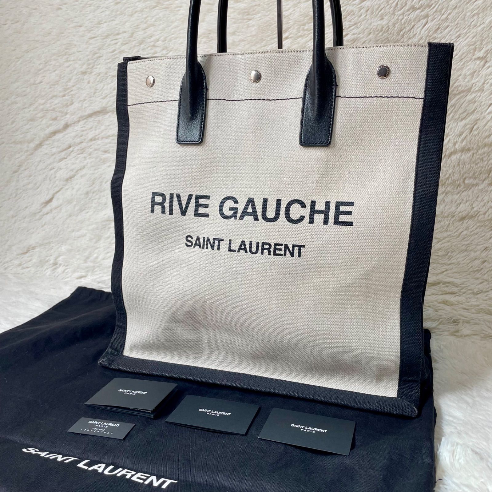 SAINT LAURENT サンローラン RIVE GAUCHE リヴゴーシュ トートバッグ 