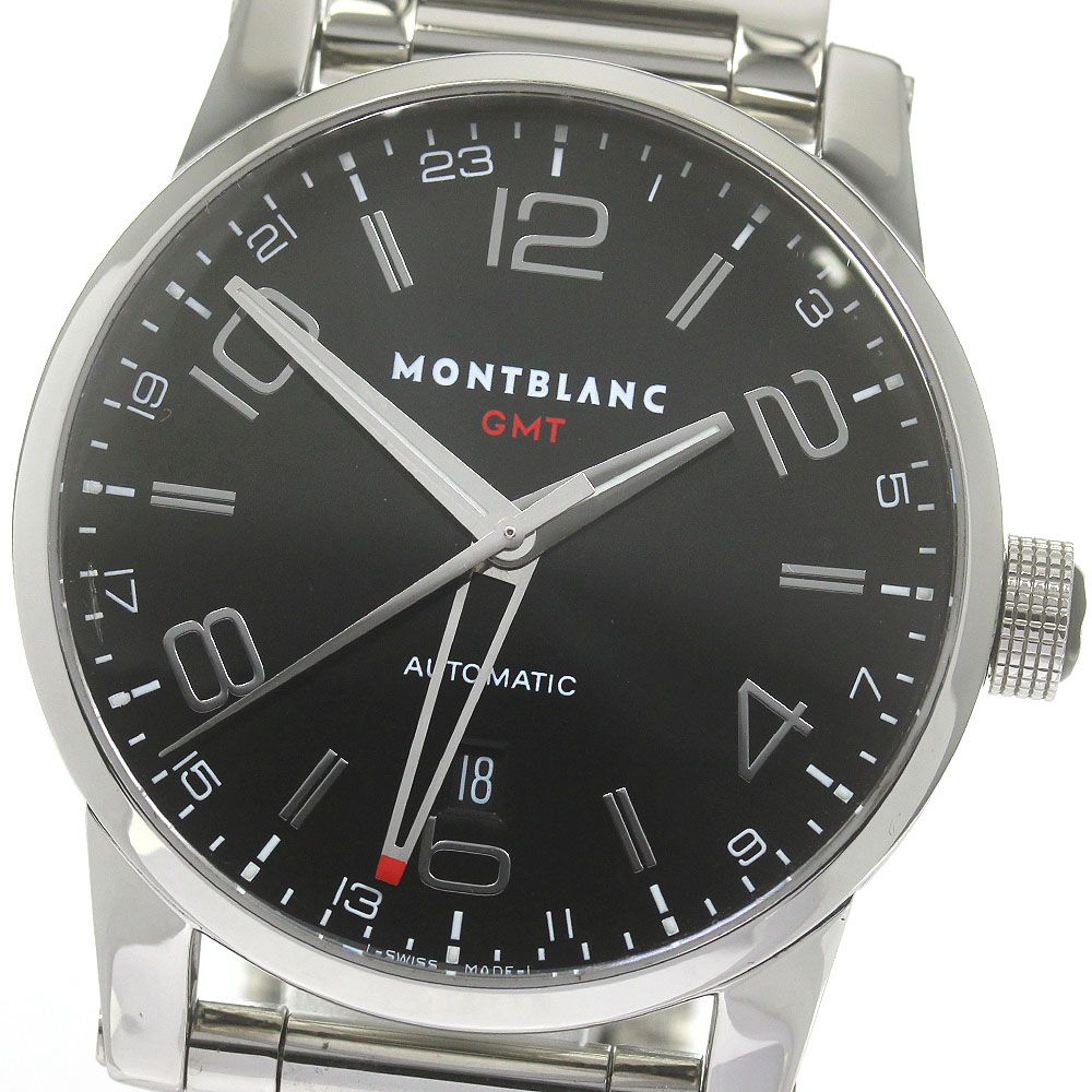 モンブラン MONTBLANC 7081 タイムウォーカー デイト GMT 自動巻き メンズ_863571