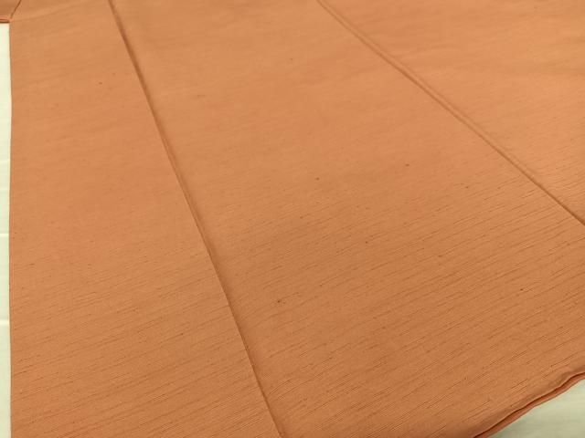 平和屋着物●男性　紬　色無地　銀朱色　正絹　逸品　AAAU8363zg 平和屋着物○男性 紬 色無地 銀朱色 正絹 逸品 AAAU8363zg - メルカリ