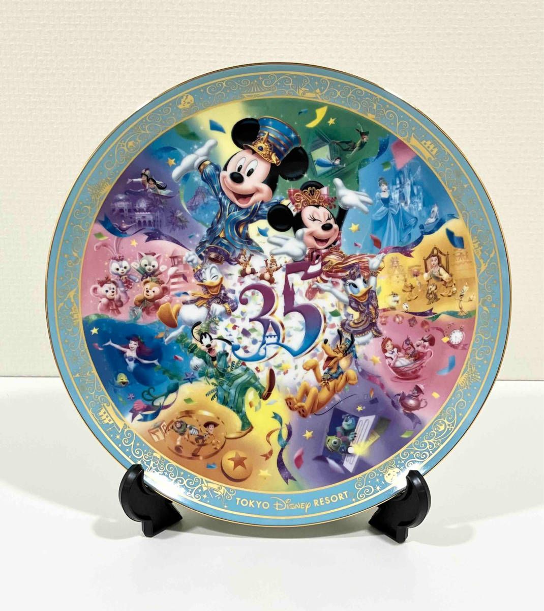 東京ディズニーリゾート 35周年記念皿 東京ディズニーリゾート 35周年 記念プレート 絵皿 - メルカリ