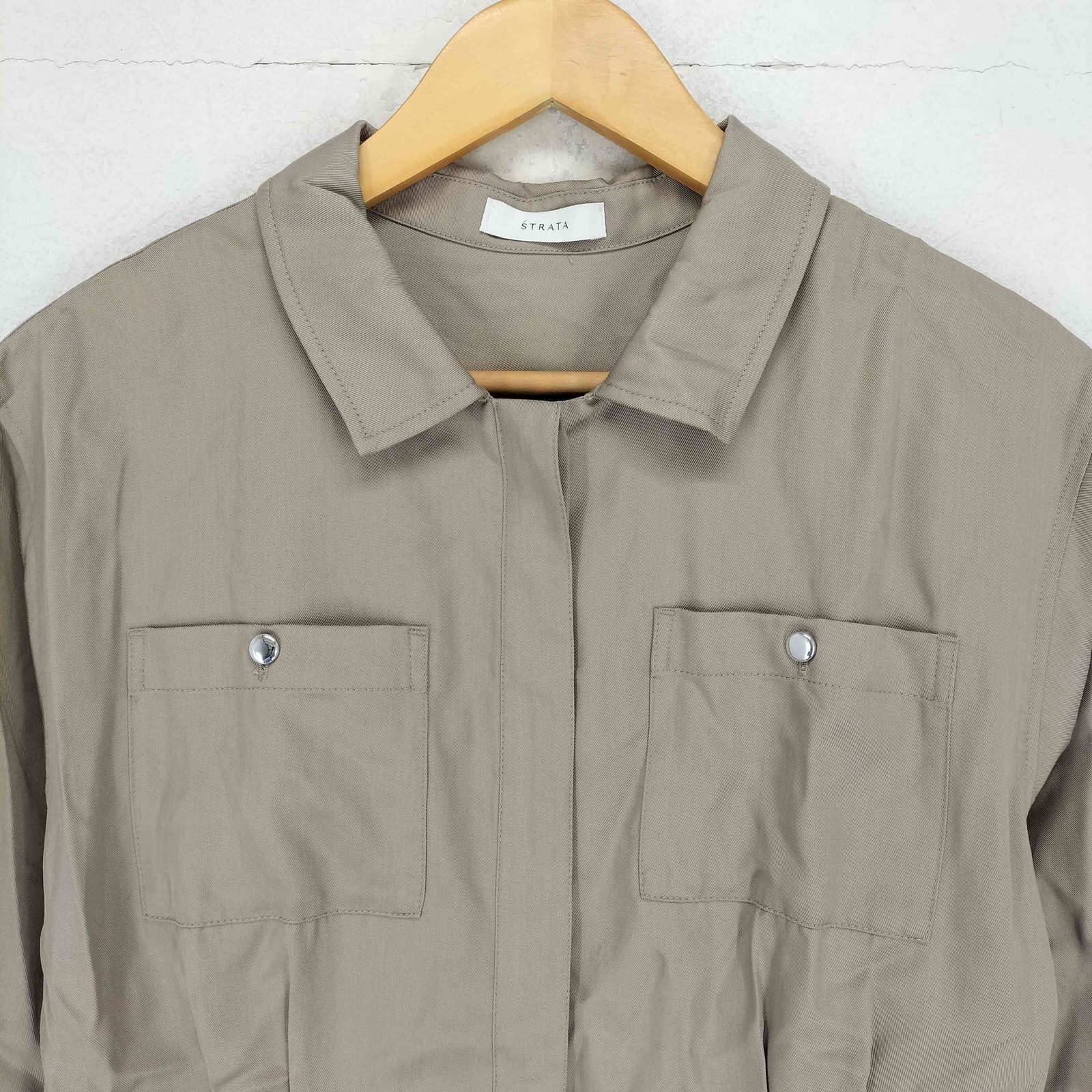 エストラータ STRATA ヴィンテージツイルジャンプスーツ レディース