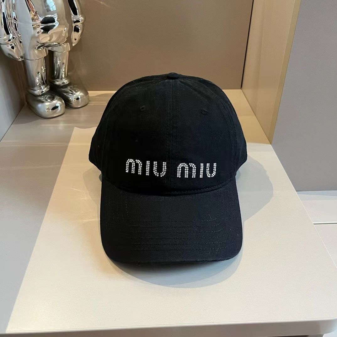 miu miu ミュミュ ベースボール キャップ 男女兼用 - メルカリ