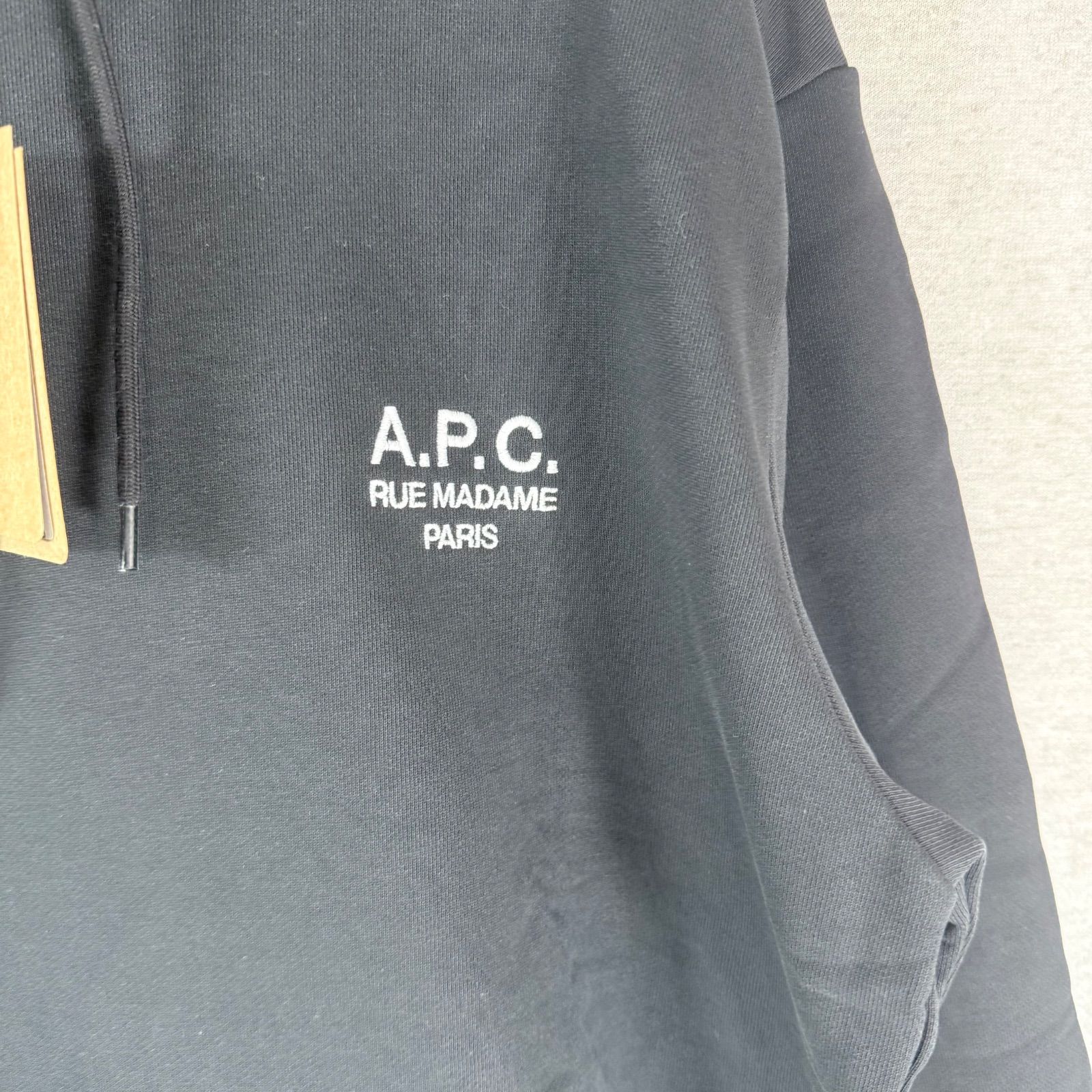 S】新品未使用 A.P.C アーペーセー パーカー フーディー ロゴ