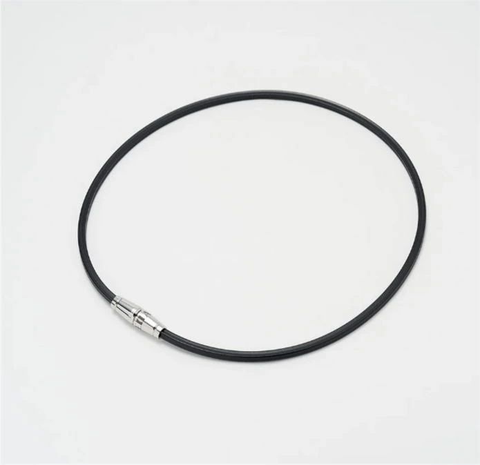 医療機器 ANGLE e.MODEL 02 NECKLACE プラチナ マットブラック ゴールド Ｌ 50cm