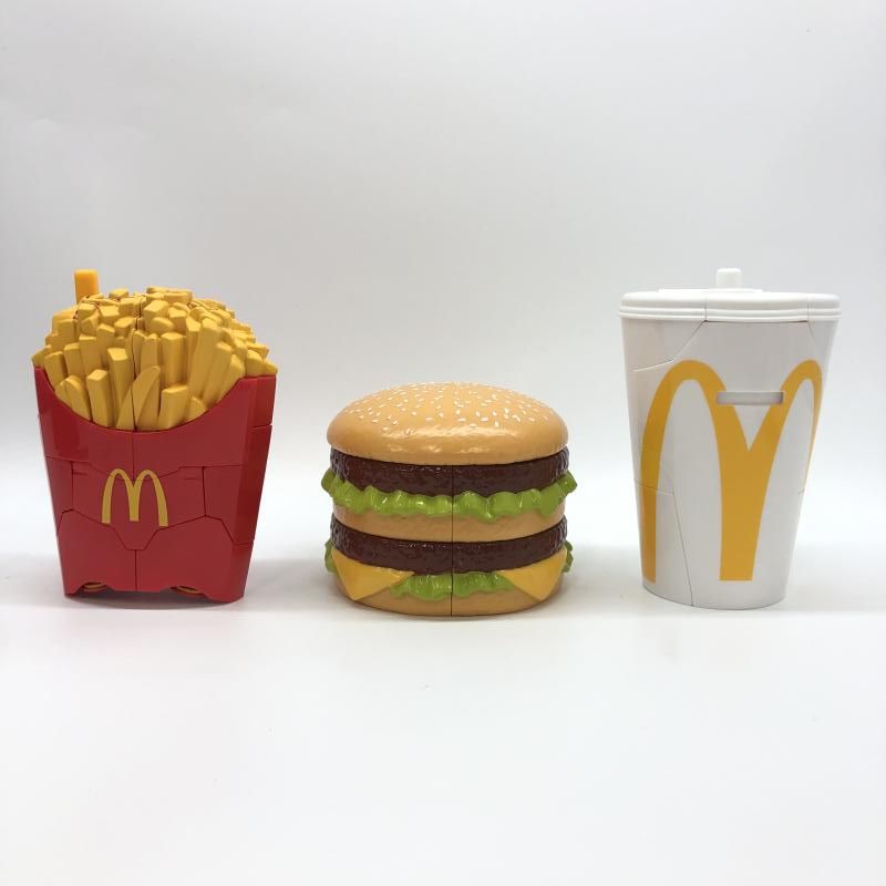 ビッグマック初号機＆マックフライポテト弐号機＆マックシェイク零号機 中古】ビッグマック初号機＆マックフライポテト弐号機＆マック