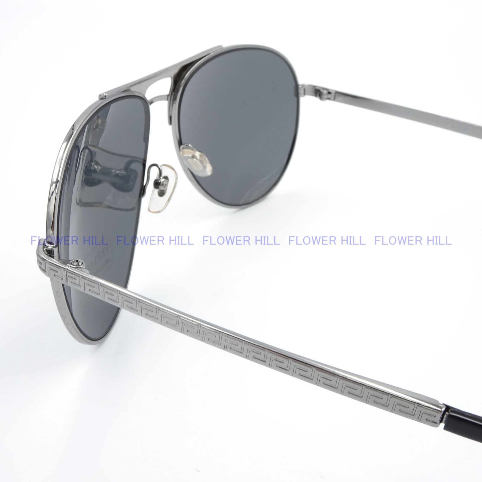 VERSACE ヴェルサーチ サングラス VE2164 1001/87 ティアドロップ 