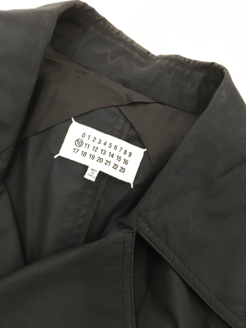 MAISON MARGIELA トレンチコート 44 ネイビー - メルカリ