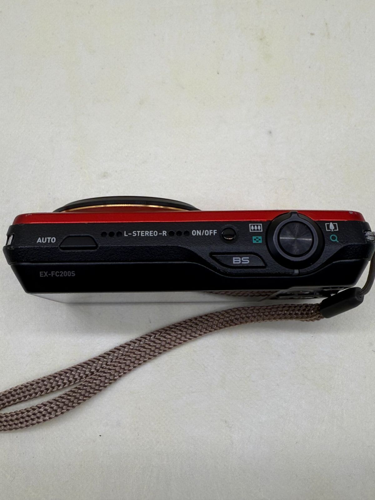 CASIO EXILIM EX-FC200S レッド ゴルフカメラ #186 - メルカリ