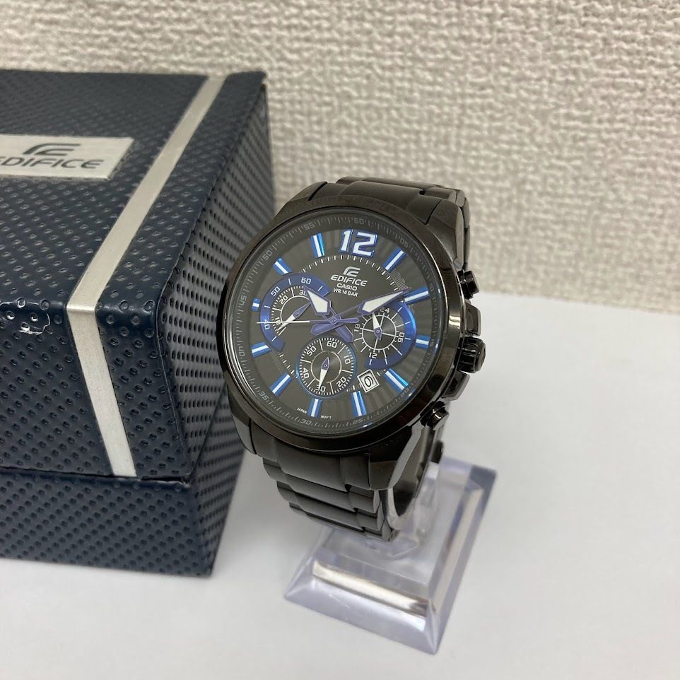 CASIO EDIFICE EFR-535BKJ エディフィス メンズ 腕時計 - メルカリ