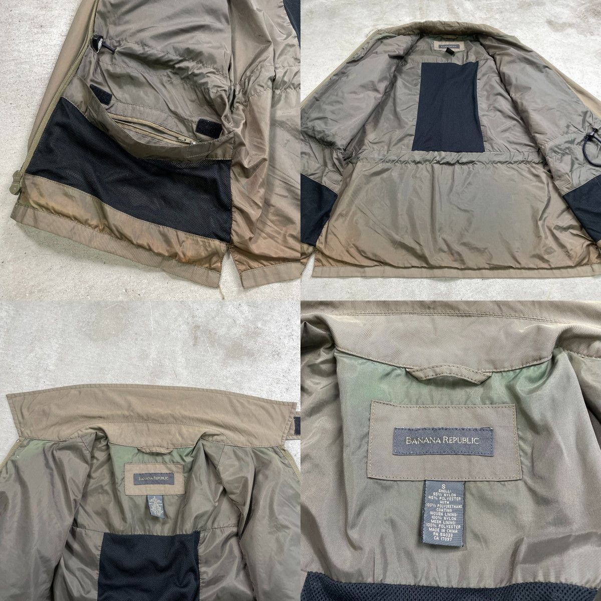 00s Banana Repubilc サファリジャケット バナナリパブリック 古着 80 