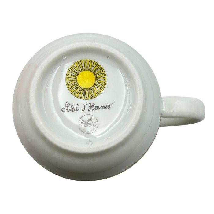 SOLEILD’HERMES ソレイユ ドゥ エルメス マグカップ No 1 046031 P ブランド 洋食器 幾何学模様 おしゃれ W4